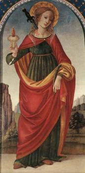 Filippino Lippi : St Lucy